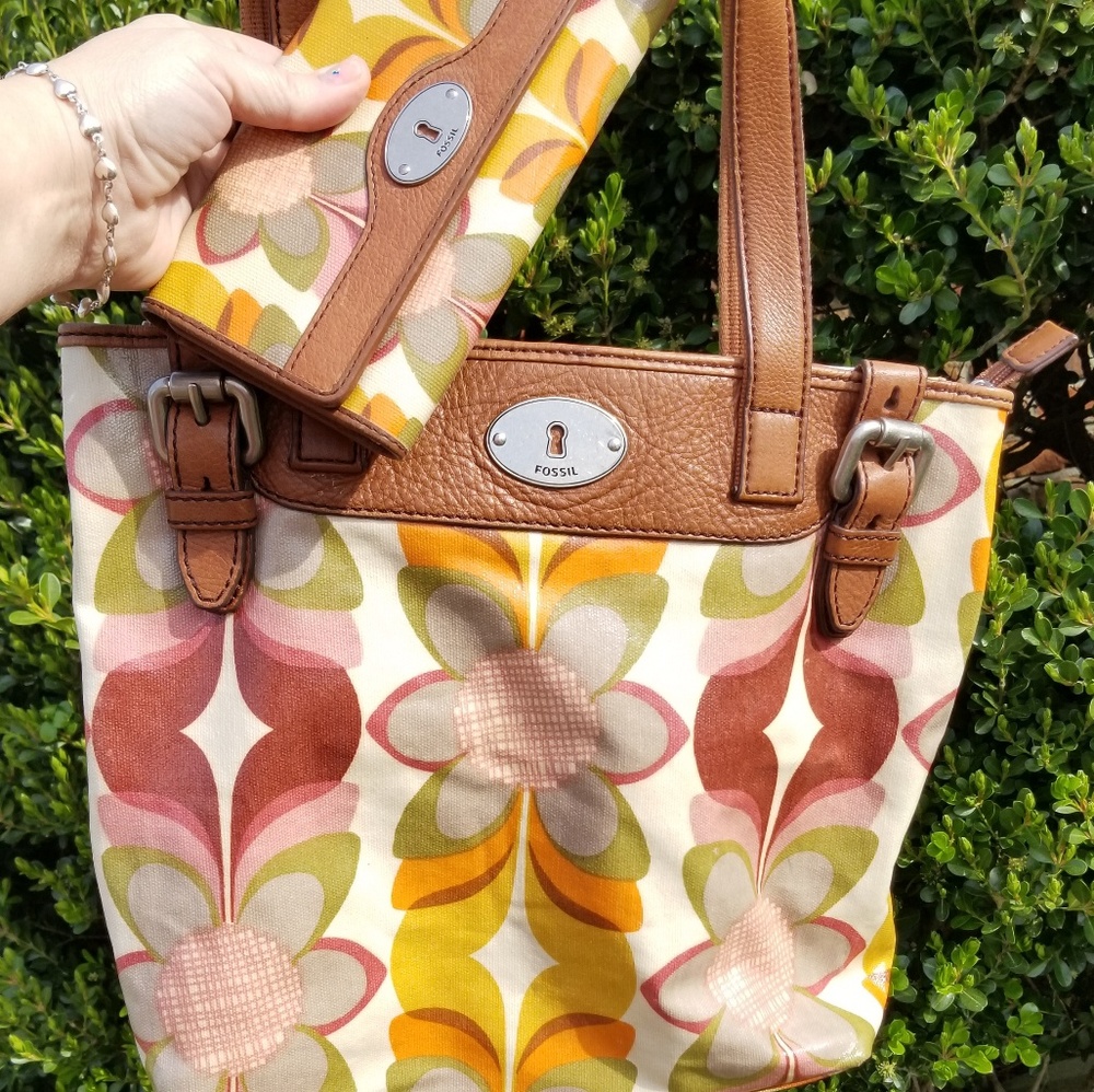 Fossil Keyper Large Bag And Wallet - image 1